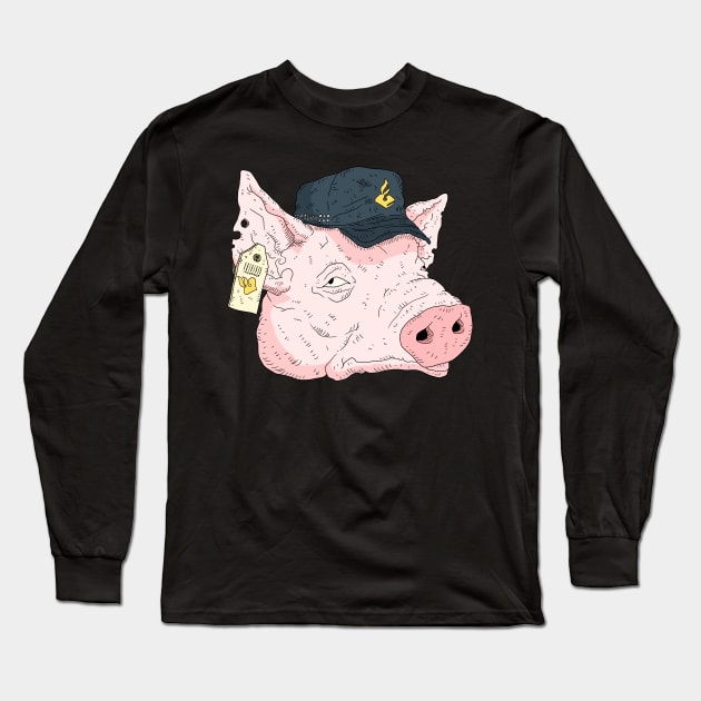 politie! dutch police pig. Long Sleeve T-Shirt by JJadx